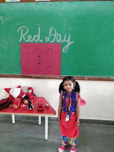 Pre Primary Red Day