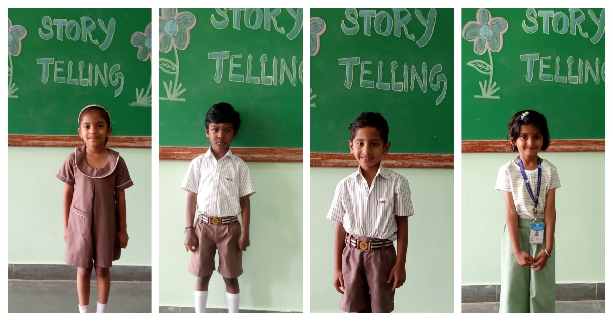 Story Telling Activity by LKG Students