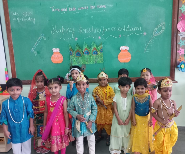 Janmashtami Celebration by Montessori Students