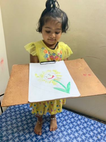 Montessori Yellow Day - Raghavi