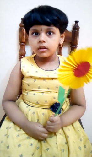 Montessori Yellow Day - Aadhya